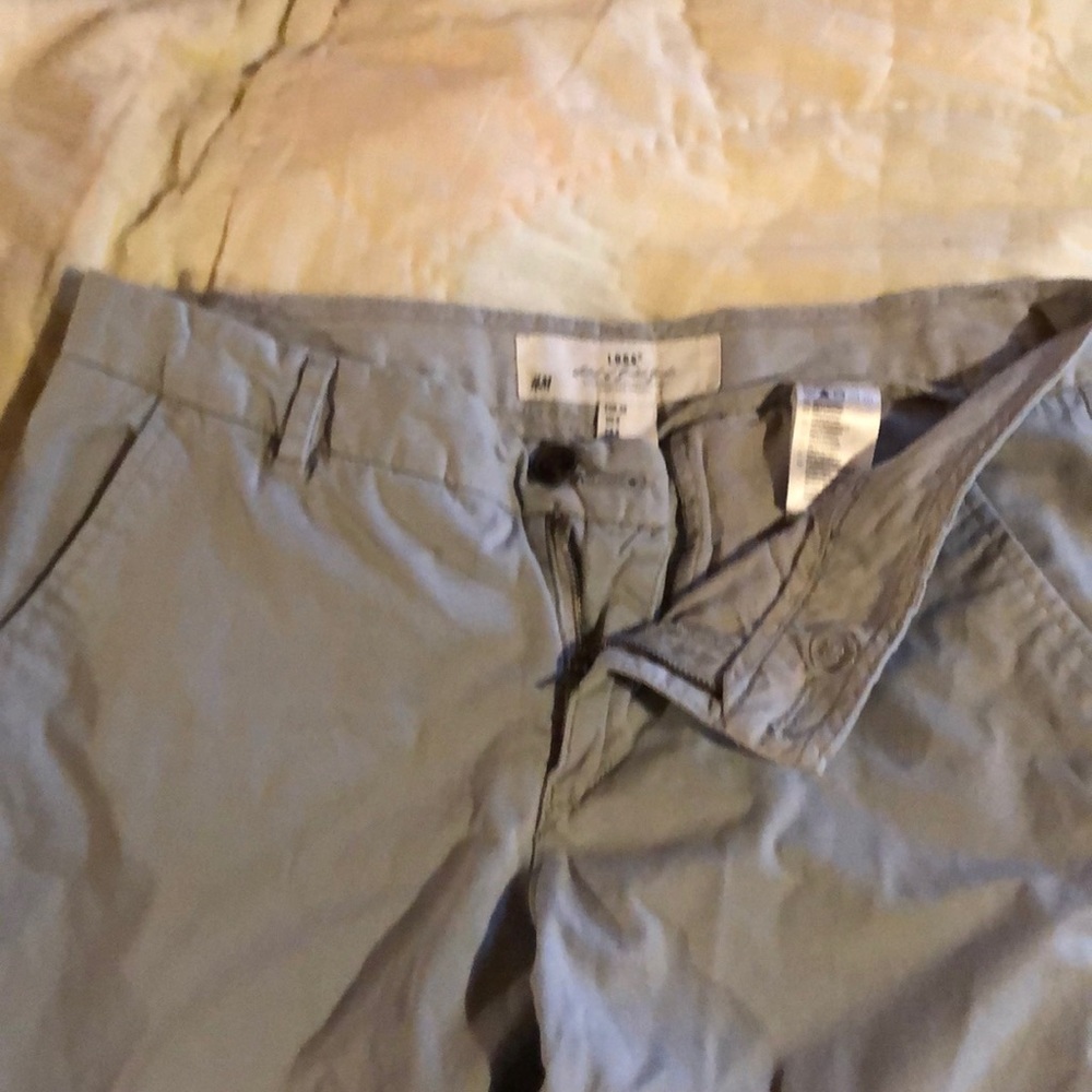 Light gray pants